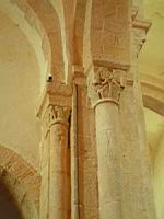 Gourdon, Eglise romane Notre-Dame de l'Assomption, chapiteau (11)